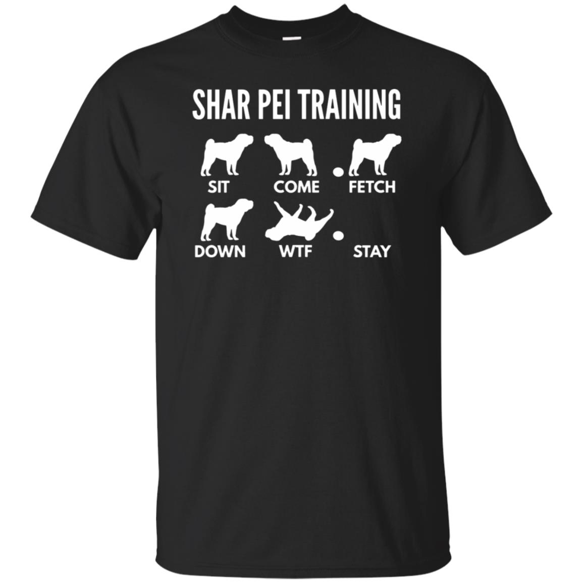 shar pei shirt - black