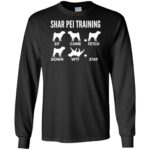 shar pei long sleeve - black